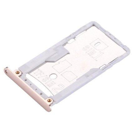 For Xiaomi Redmi 3 & 3s SIM & SIM / TF Card Tray Gold-garmade.com