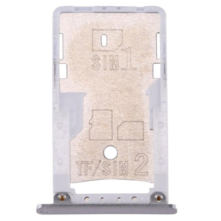 For Xiaomi Redmi 3 & 3s SIM & SIM / TF Card Tray Silver-garmade.com