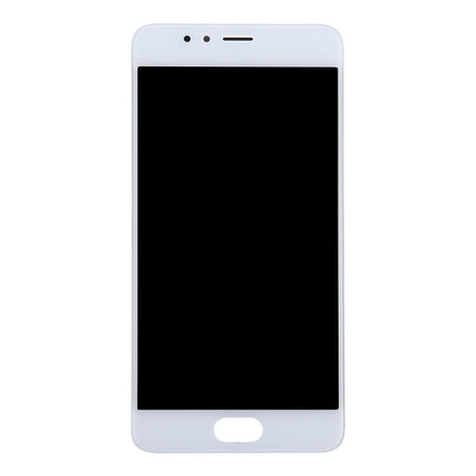 For Meizu M5s / Meilan 5s LCD Screen and Digitizer Full Assembly with Frame(White)-garmade.com