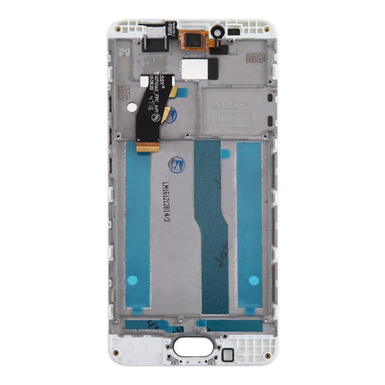 For Meizu M5s / Meilan 5s LCD Screen and Digitizer Full Assembly with Frame(White)-garmade.com