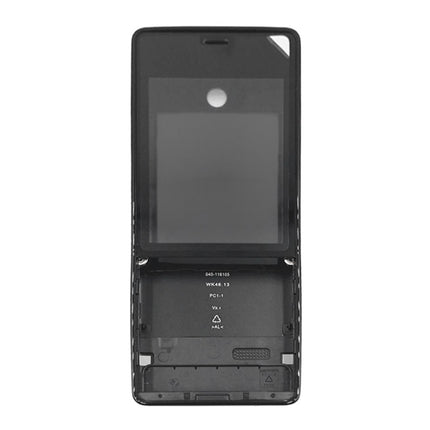 Full Housing Cover (Front Cover + Battery Back Cover) for Nokia 515(Black)-garmade.com