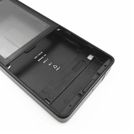 Full Housing Cover (Front Cover + Battery Back Cover) for Nokia 515(Black)-garmade.com