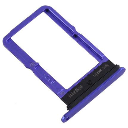 SIM Card Tray + SIM Card Tray for vivo S5(Blue)-garmade.com