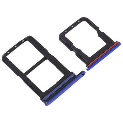 SIM Card Tray + SIM Card Tray + Micro SD Card Tray for Vivo S1 Pro(Blue)-garmade.com