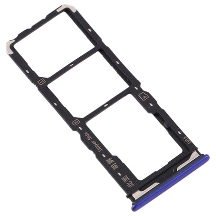 SIM Card Tray + SIM Card Tray + Micro SD Card Tray for Vivo Y7s(Purple)-garmade.com