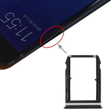 Dual SIM Card Tray for Xiaomi Mi 6 Black-garmade.com