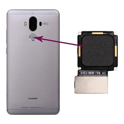For Huawei Mate 9 Fingerprint Sensor Flex Cable(Black)-garmade.com