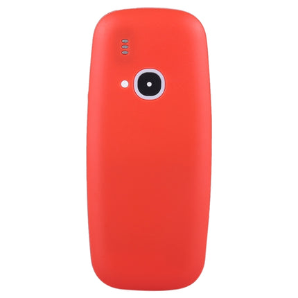Full Assembly Housing Cover with Keyboard for Nokia 3310(Red)-garmade.com
