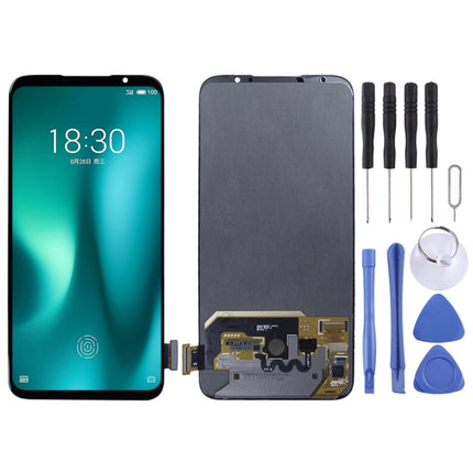 LCD Screen and Digitizer Full Assembly for Meizu 16S Pro (Black)-garmade.com