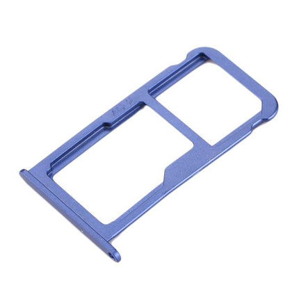 For Huawei P10 Dual SIM Card Tray & Micro SD Card Tray Blue-garmade.com