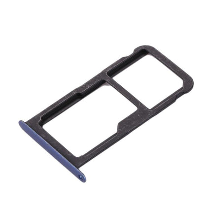 For Huawei P10 Lite Dual SIM Card Tray & Micro SD Card Tray Blue-garmade.com