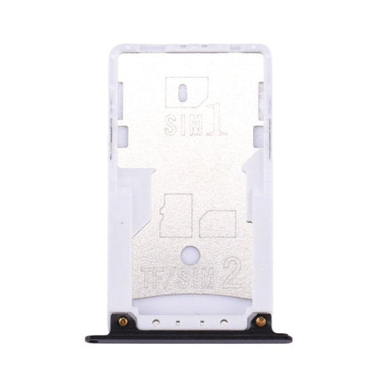 For Xiaomi Redmi Note 4 SIM & SIM / TF Card Tray Black-garmade.com