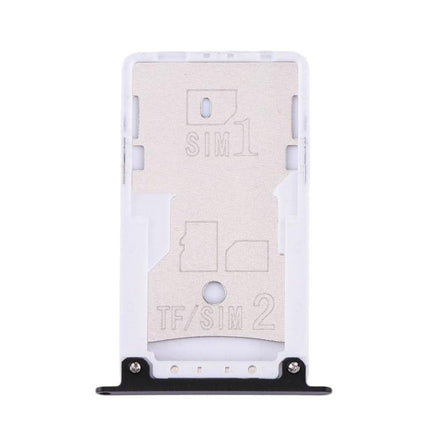 For Xiaomi Redmi Note 4X SIM & SIM / TF Card Tray Black-garmade.com