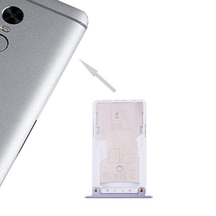 For Xiaomi Redmi Note 4X SIM & SIM / TF Card Tray Grey-garmade.com