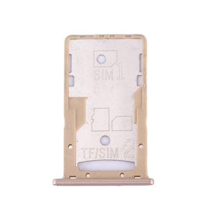For Xiaomi Redmi 4A SIM & SIM / TF Card Tray Gold-garmade.com