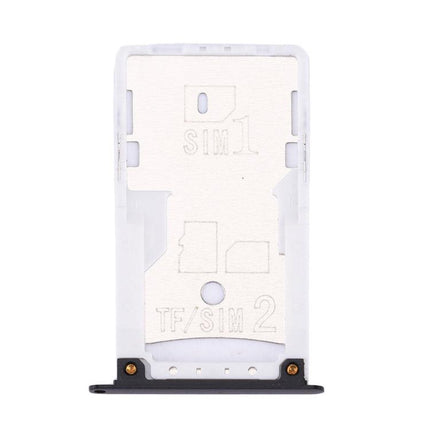 For Xiaomi Redmi 4X SIM & SIM / TF Card Tray Black-garmade.com