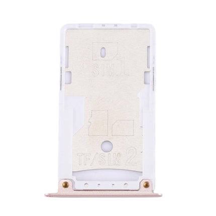 For Xiaomi Redmi 4X SIM & SIM / TF Card Tray Gold-garmade.com