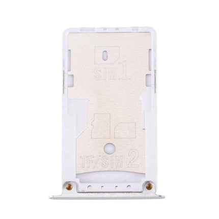 For Xiaomi Redmi 4X SIM & SIM / TF Card Tray Silver-garmade.com