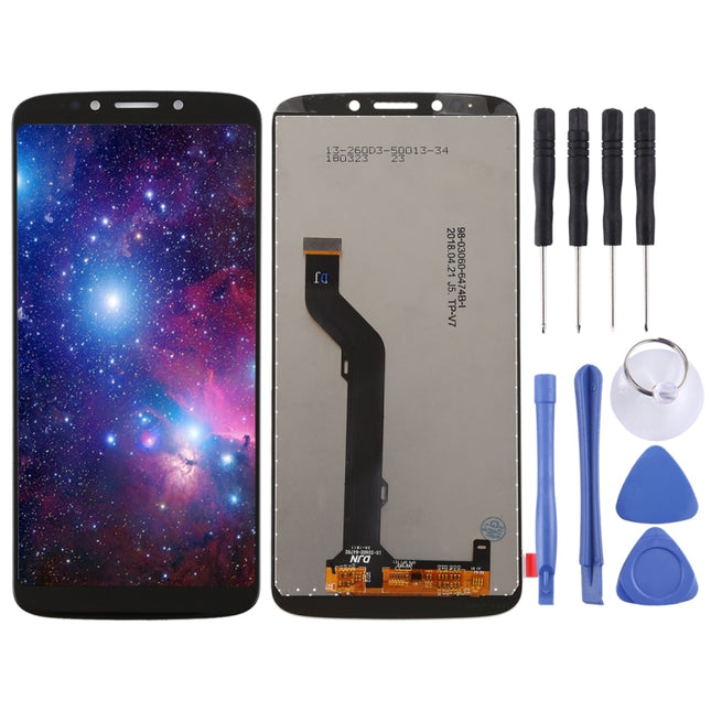 LCD Screen and Digitizer Full Assembly for Motorola Moto E5 Plus(Black)-garmade.com