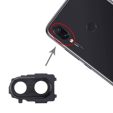 Back Camera Bezel for Xiaomi Redmi Note 7 Pro / Redmi Note 7 (Black)-garmade.com