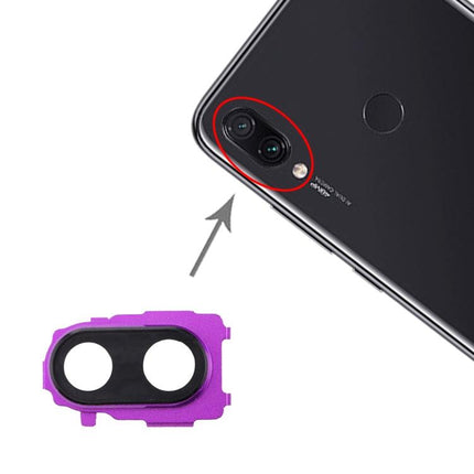 Back Camera Bezel for Xiaomi Redmi Note 7 Pro / Redmi Note 7 (Purple)-garmade.com