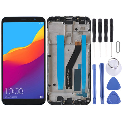 LCD Screen and Digitizer Full Assembly with Frame for Meizu M6T M811Q (Black)-garmade.com