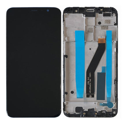 LCD Screen and Digitizer Full Assembly with Frame for Meizu M6T M811Q (Black)-garmade.com