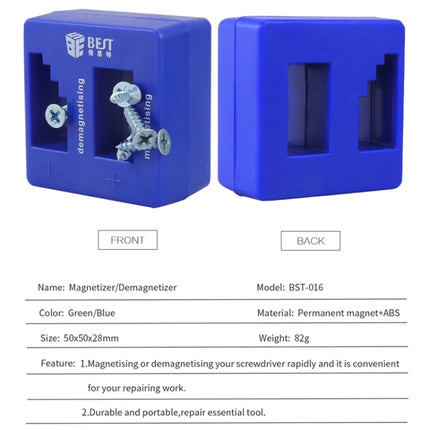BEST-016 Magnetizer Demagnetizer Tool(Blue)-garmade.com