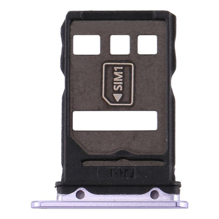 SIM Card Tray + NM Card Tray for Huawei Mate 30 Purple-garmade.com
