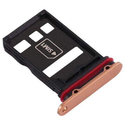 SIM Card Tray + NM Card Tray for Huawei Mate 30 Pro Gold-garmade.com