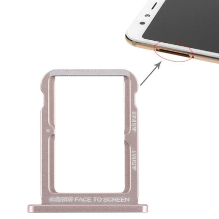Double SIM Card Tray for Xiaomi Mi 6X Gold-garmade.com