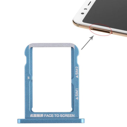 Double SIM Card Tray for Xiaomi Mi 6X Blue-garmade.com
