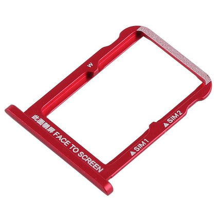 Double SIM Card Tray for Xiaomi Mi 6X Red-garmade.com