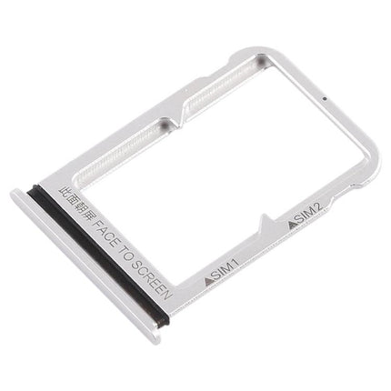 Double SIM Card Tray for Xiaomi Mi 8 Silver-garmade.com