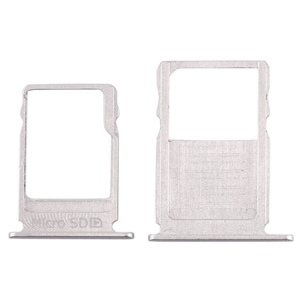 SIM Card Tray + Micro SD Card Tray for Nokia 3 TA-1020 TA-1028 TA-1032 TA-1038(Silver)-garmade.com