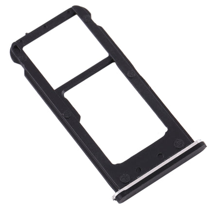 SIM Card Tray + SIM Card Tray / Micro SD Card Tray for Nokia 6.1 / 6 (2018) / TA-1043 TA-1045 TA-1050 TA-1054 TA-1068 (Black)-garmade.com