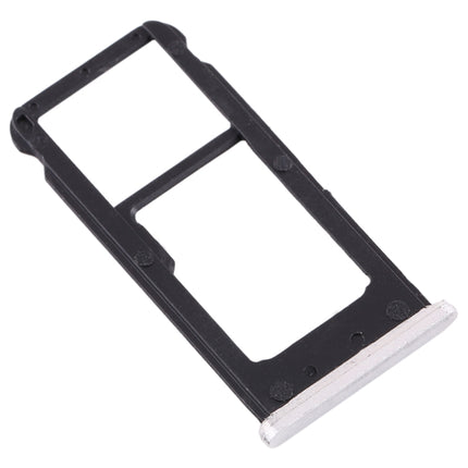SIM Card Tray + SIM Card Tray / Micro SD Card Tray for Nokia 6.1 / 6 (2018) / TA-1043 TA-1045 TA-1050 TA-1054 TA-1068 (White)-garmade.com