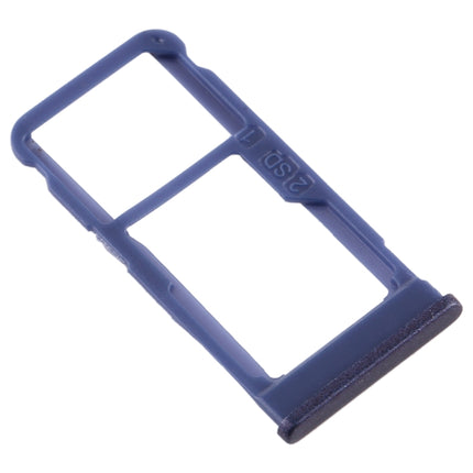 SIM Card Tray + SIM Card Tray / Micro SD Card Tray for Nokia 5.1 Plus / X5 TA-1102 TA-1105 TA-1108 TA-1109 TA-1112 TA-1120 TA-1199(Blue)-garmade.com