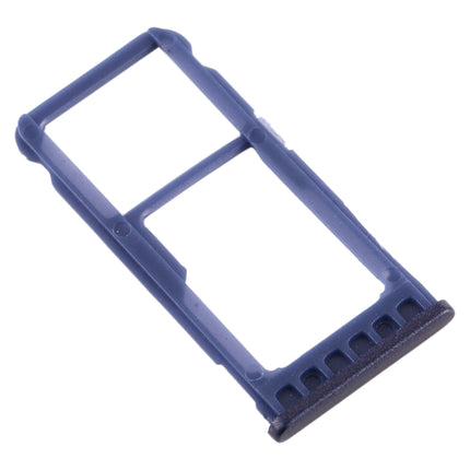 SIM Card Tray + SIM Card Tray / Micro SD Card Tray for Nokia 5.1 Plus / X5 TA-1102 TA-1105 TA-1108 TA-1109 TA-1112 TA-1120 TA-1199(Blue)-garmade.com