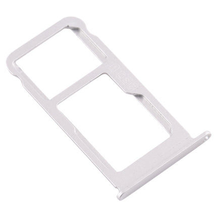SIM Card Tray + SIM Card Tray / Micro SD Card Tray for Nokia X6 (2018) / TA-1099 / 6.1 Plus (White)-garmade.com