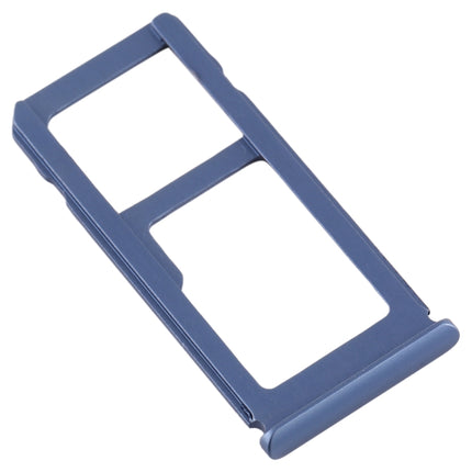 SIM Card Tray + SIM Card Tray / Micro SD Card Tray for Nokia 8 / N8 TA-1012 TA-1004 TA-1052 (Blue)-garmade.com