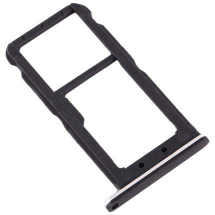 SIM Card Tray + SIM Card Tray / Micro SD Card Tray for Nokia 7 TA-1041 (Black)-garmade.com