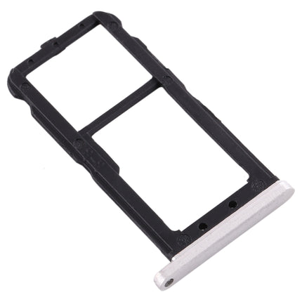 SIM Card Tray + SIM Card Tray / Micro SD Card Tray for Nokia 7 TA-1041 (White)-garmade.com