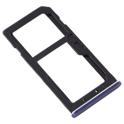 SIM Card Tray + SIM Card Tray / Micro SD Card Tray for Nokia 6 TA-1000 TA-1003 TA-1021 TA-1025 TA-1033 TA-1039 (Blue)-garmade.com