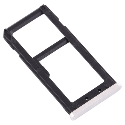 SIM Card Tray + SIM Card Tray / Micro SD Card Tray for Nokia 6 TA-1000 TA-1003 TA-1021 TA-1025 TA-1033 TA-1039 (White)-garmade.com