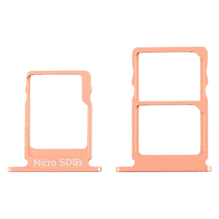 SIM Card Tray + SIM Card Tray + Micro SD Card Tray for Nokia 5 / N5 TA-1024 TA-1027 TA-1044 TA-1053 (Orange)-garmade.com