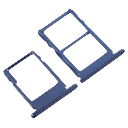 SIM Card Tray + SIM Card Tray + Micro SD Card Tray for Nokia 5 / N5 TA-1024 TA-1027 TA-1044 TA-1053 (Blue)-garmade.com