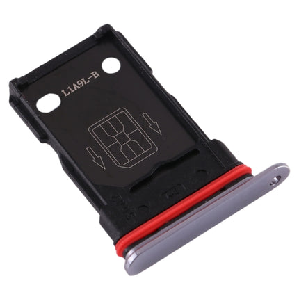 SIM Card Tray + SIM Card Tray for OnePlus 7T(Silver)-garmade.com