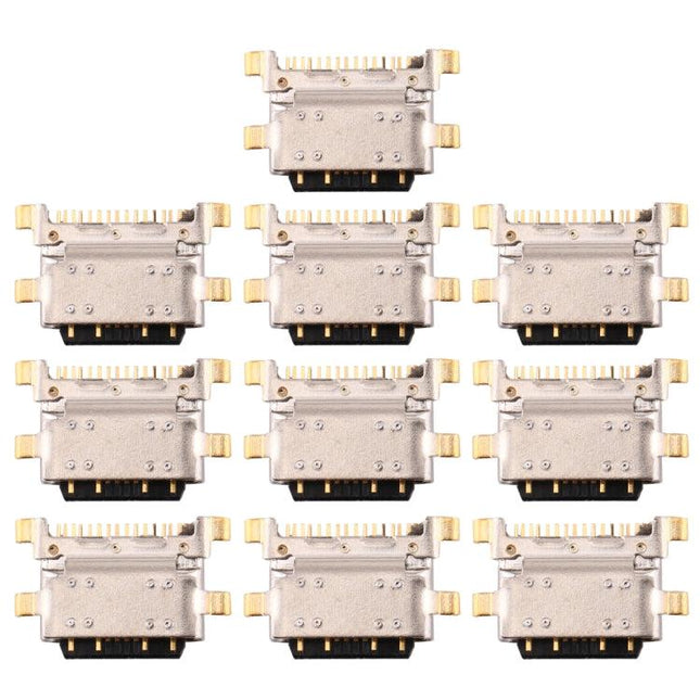 10 PCS Charging Port Connector for Xiaomi Redmi Note 8 / Redmi Note 8 Pro-garmade.com