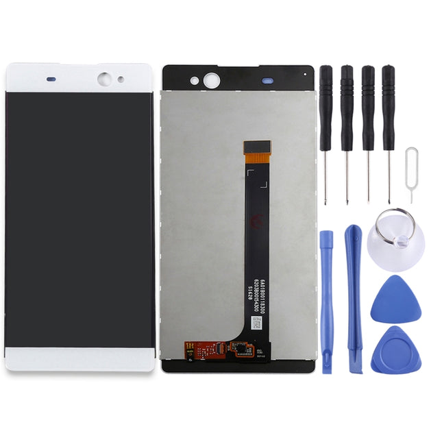 OEM LCD Screen for Sony Xperia XA Ultra / C6 with Digitizer Full Assembly(White)-garmade.com